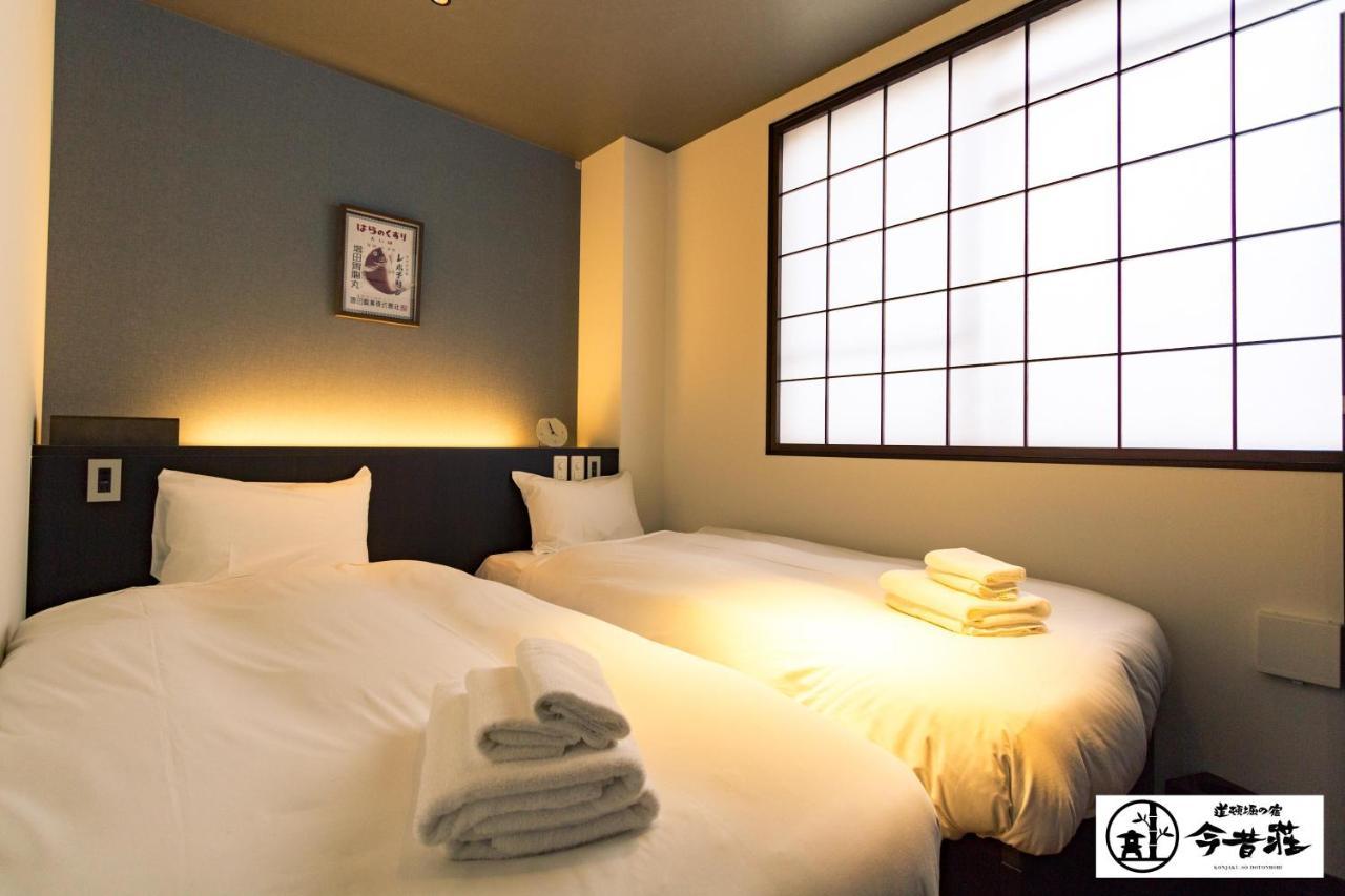Konjaku-So Dotonbori Garden Spa Stay Oszaka Kültér fotó
