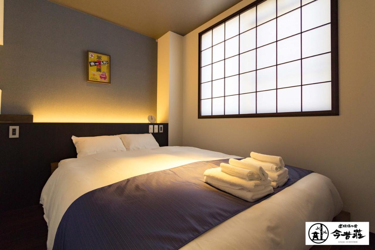 Konjaku-So Dotonbori Garden Spa Stay Oszaka Kültér fotó