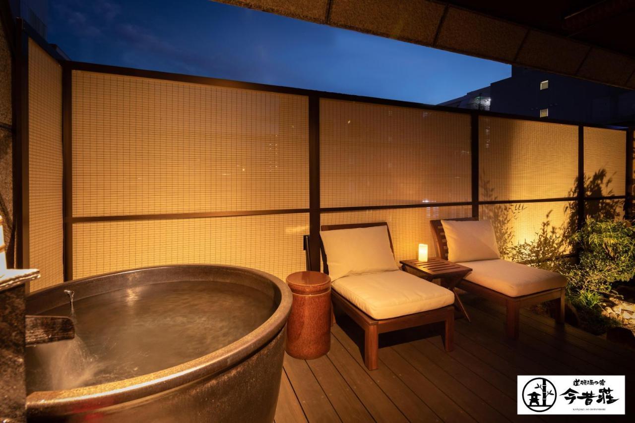 Konjaku-So Dotonbori Garden Spa Stay Oszaka Kültér fotó