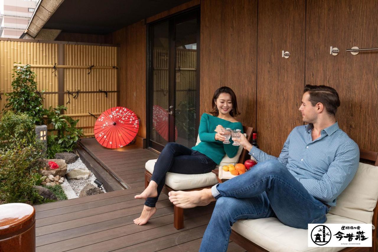 Konjaku-So Dotonbori Garden Spa Stay Oszaka Kültér fotó